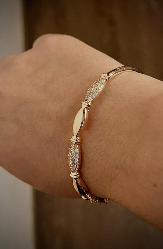 Pulsera Aura Dorada